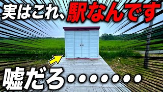 【物置き駅舎】ガチで何もない!究極の秘境駅が凄すぎた…。