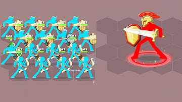 Epic super stickman merge  - Trailer - Android Gameplay