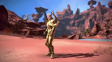 TERA - Shop Update - Golden Armour & Weapon Skins