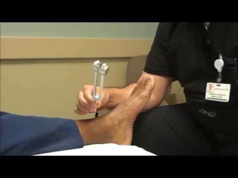 neurologic-examination-of-the-foot:-the-128-hz-tuning-fork-test