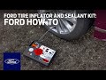 Ford Tire Inflator And Sealant Kit Ford How To Ford Ford Tire Inflator And Sealant Kit Ford How To Ford