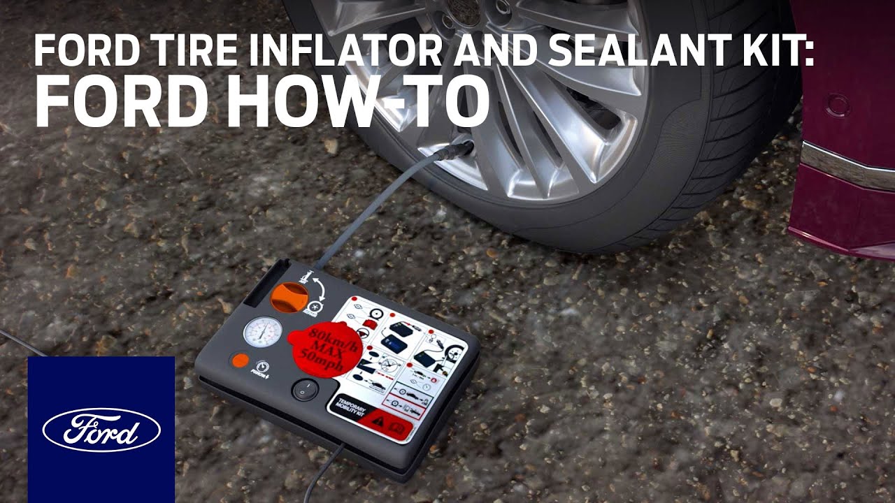 Ford Tire Inflator and Sealant Kit | Ford How-To | Ford