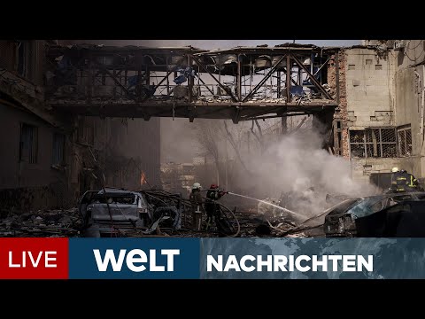 Raketenangriff auf Charkiw - Moskau droht Kiews Truppen mit "Vernichtung" | WELT Newsstream