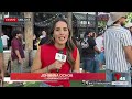 Miles se unen en San Pedro Square para apoyar a la selección de EEUU durante la Copa Mundial