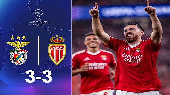 Benfica v Monaco 3-3 Resume et Buts | Champions League 24/25