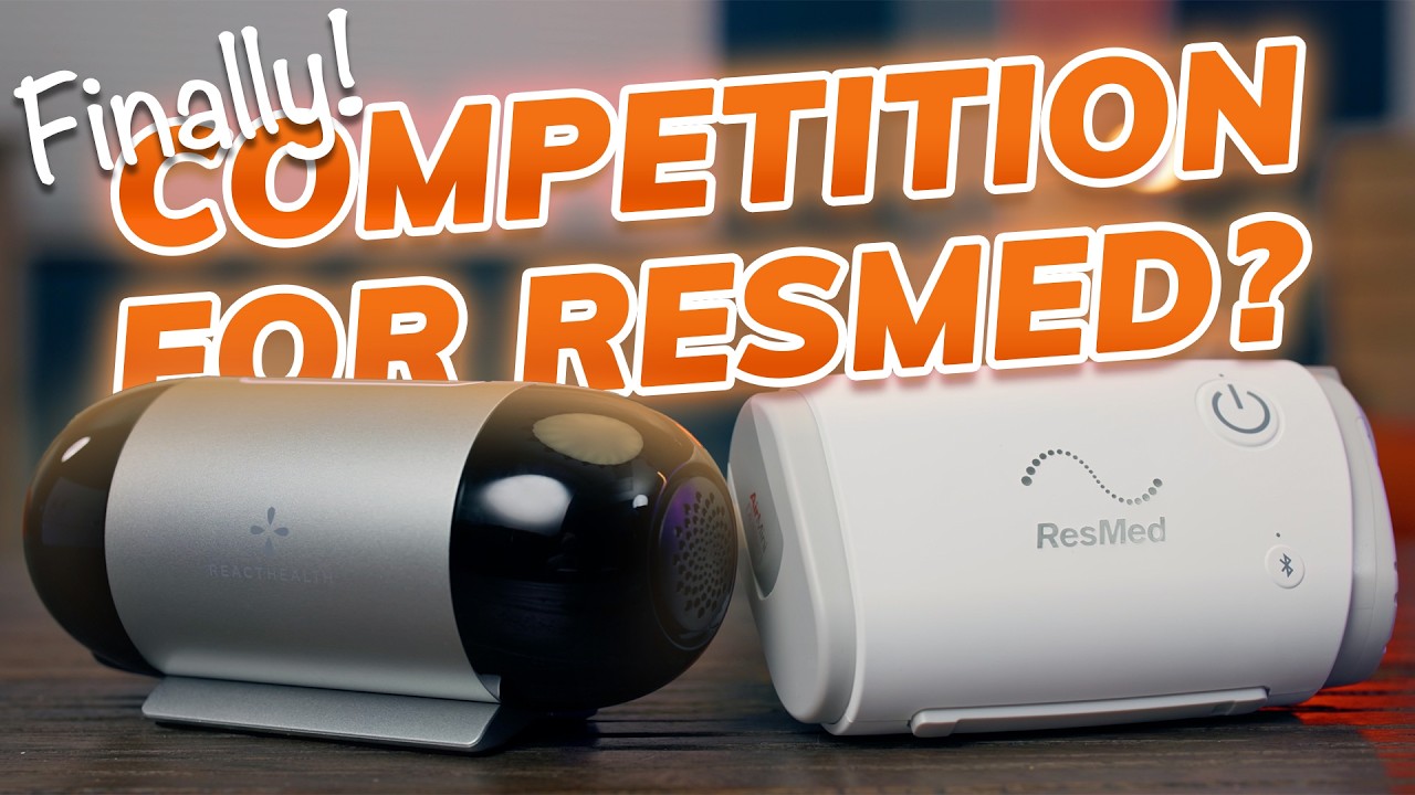 Представляем наш НОВЕЙШИЙ портативный CPAP-аппарат для путешествий! React Health Luna TravelPAP