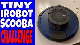 iRobot SCOOBA Mopping Robot Series 200 TINY - Mop Challenge