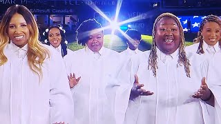 VOICES OF FIRE NATIONAL ANTHEM 2025 WORLD SERIES GAME 1 LOS ANGELES DODGERS VS TORONTO BLUE JAYS