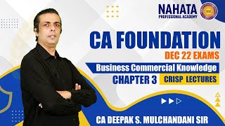 CA Foundation Dec 22 | BCK Ch-3 -Crisp Lecture-3