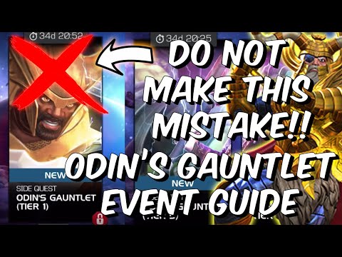 DO NOT MAKE THIS MISTAKE! – Odin’s Gauntlet Event Guide & Breakdown – Marvel Contest of Champions