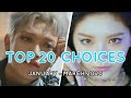 TOP 20 CHOICES (JANUARY - MARCH 2020) ft. Aaron Reyes Kpop
