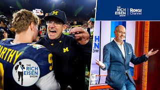 Michigan Alum Rich Eisen Reveals His Mindset Heading into the College Football Playoff Final