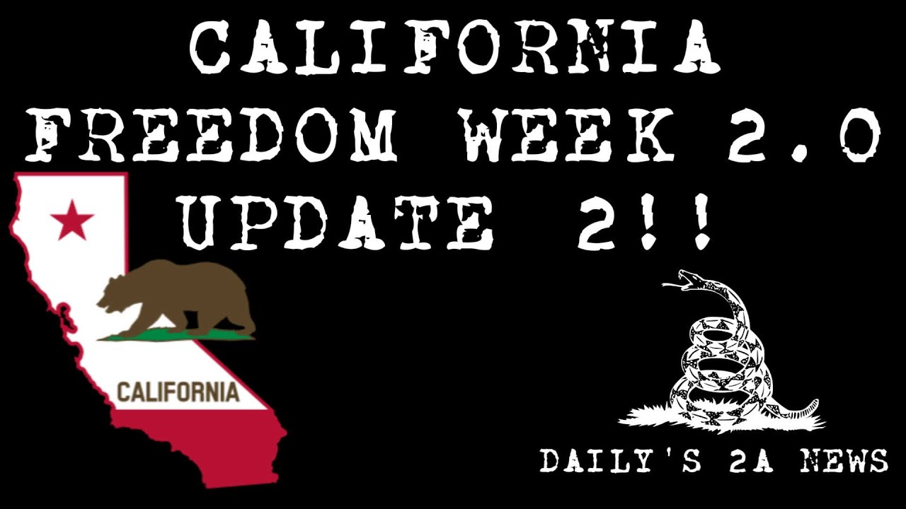 California Freedom Week 2.0 Update 2! A WIN! YouTube