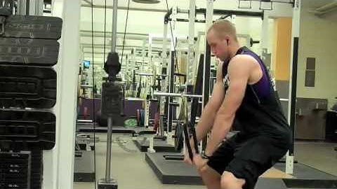 Self Made Exercise Index:  Triceps Extensions with Rope Handle