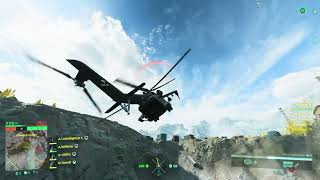 Battlefield 2042 Perfect Team & Supreme Win | Mi24 Hind (Attack Helicopter) | Conquest 64 Player