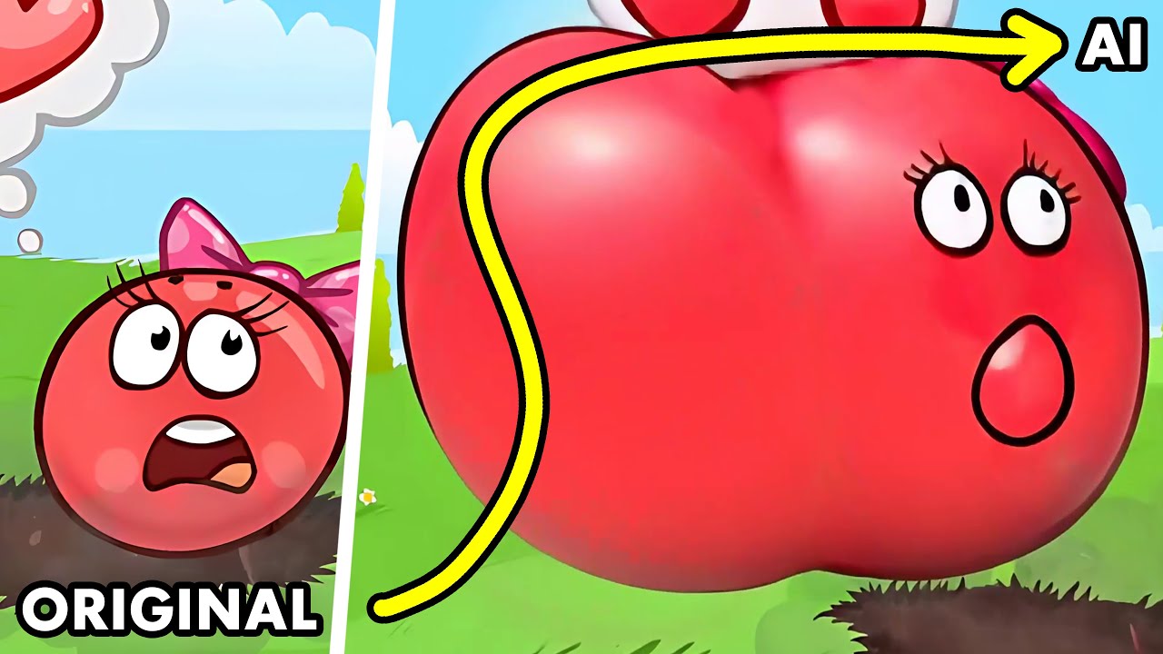 Red Ball 4 - All Cutscenes, But it's AI Generated 2 - YouTube