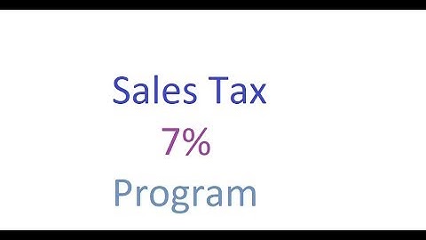 If Statement Example Using Sales Tax