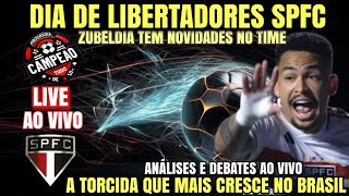 O CAMPEÃO DE TUDO SPFC - 50 MIL MAIS UMA VEZ - NOITE DE LIBERTADORES NO MORUMBIS - NOVIDADES NO TIME