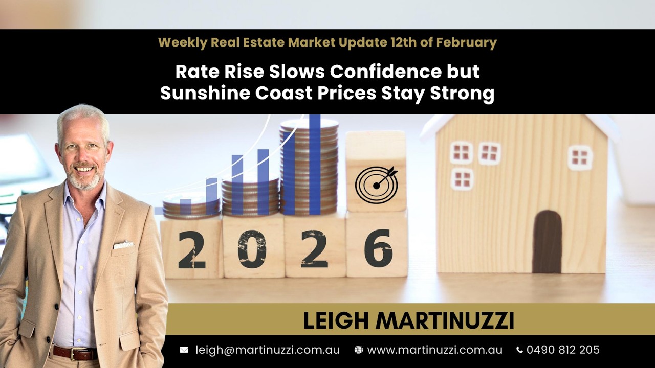 Rate Rise Slows Confidence but Sunshine Coast Prices Stay Strong | Sunshine Coast Property Market