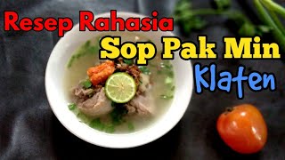 SOP AYAM PAK MIN KLATEN!! SEHARI BISA TEMBUS RATUSAN MANGKOK SOP AYAM | KULINER KLATEN #BikinNgiler. 