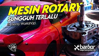 Belajar Mesin Rotary ft. HENRY WORKSHOP | BARBAR 9