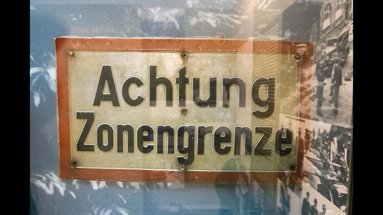 Gedenkstätte Point Alpha ehemalige DDR Grenze - Der Todesstreifen