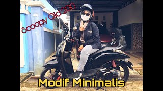 Modif Minimalis Scoopy Old 2010 (Karbu)