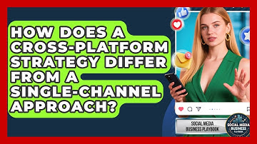 How Does a Cross-Platform Strategy Differ From a Single-Channel Approach?