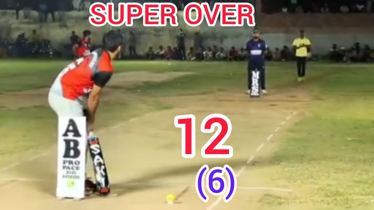 SUPER OVER USAMA ALI VS ZAHEER KALIA 12 RUNS NEED 6 BALLS BEST MATCH IN ...