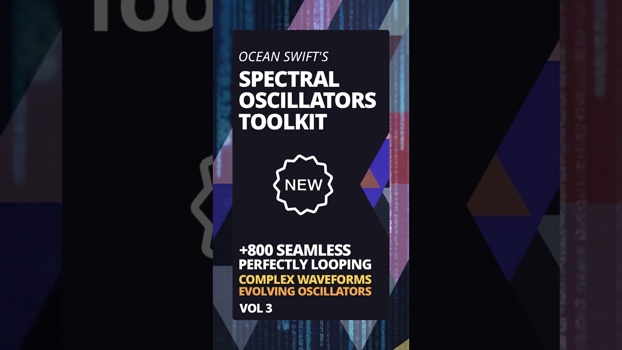 YouTube에서 Spectral Oscillators Toolkit Vol 3 | +805 texture evolving looping oscillators $ #sounddesign 보기 YouTube에서 Spectral Oscillators Toolkit Vol 3 | +805 texture evolving looping oscillators $ #sounddesign 보기