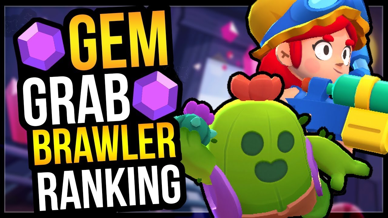 Best and Worst Brawlers For Gem Grab! Gem Grab Brawler Ranking
