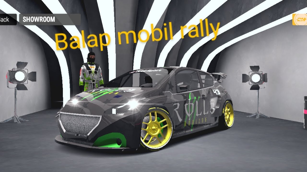 balap mobil rally (rally horizon) YouTube