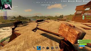 ☢️☢️☢️DAY 2 of Wipe RUST ☢️☢️☢️ - Crazy Base and Goop Road to Affiliate