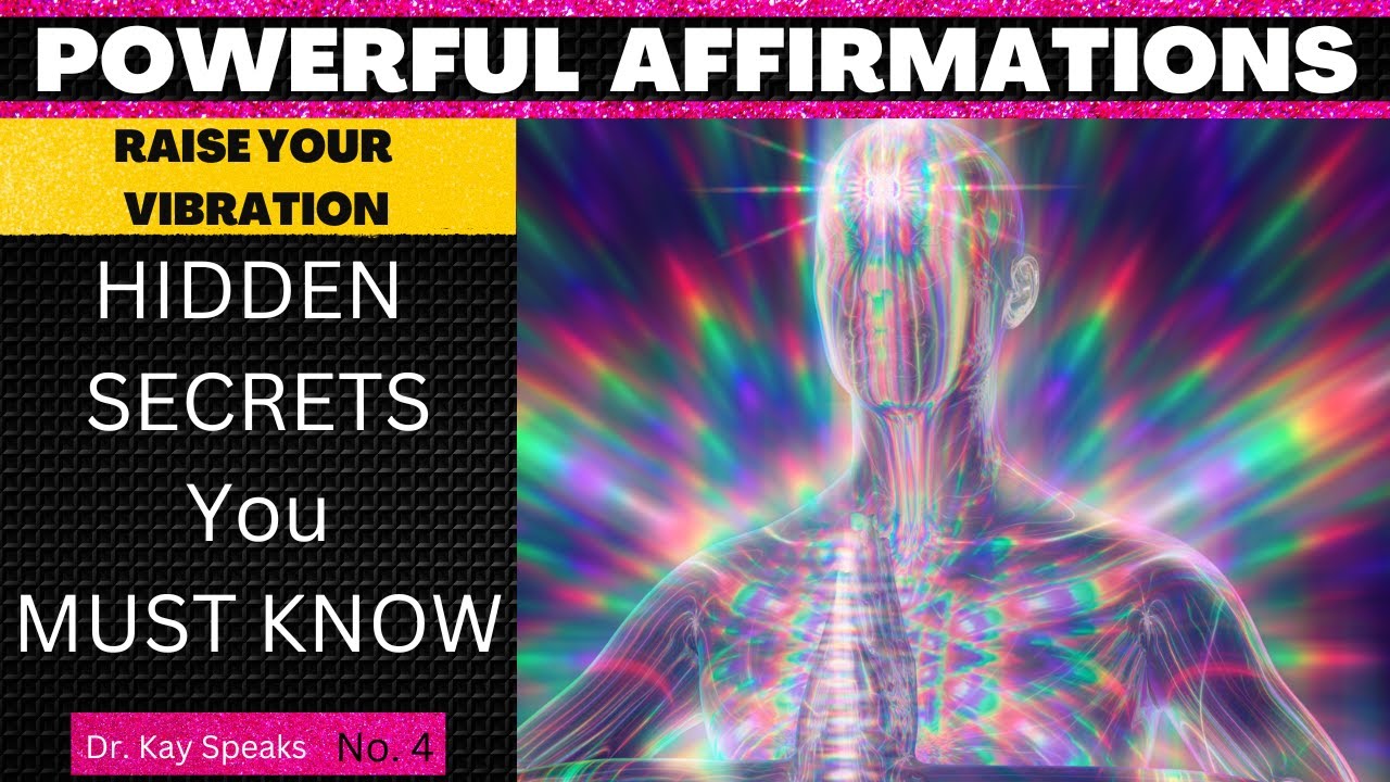 POWERFUL POSITIVE AFFIRMATIONS TO RAISE YOUR VIBRATION - YouTube