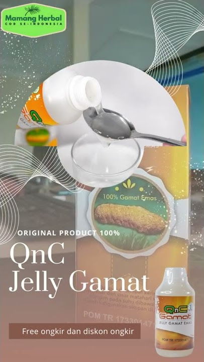 QnC Jelly Gamat asli original