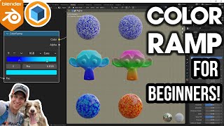 How to Use the COLOR RAMP Node in Blender! (Beginner Tutorial)