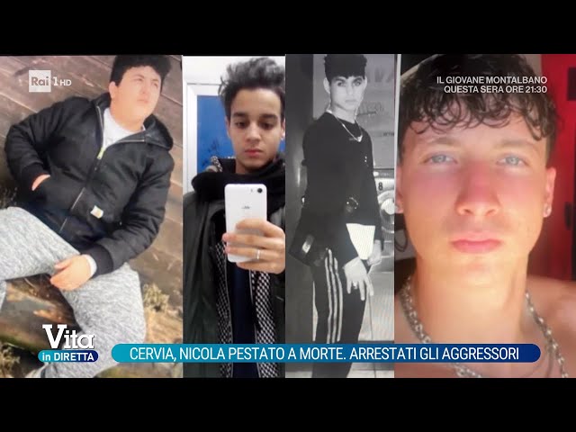 Cervia, in carcere il branco che ha ucciso Nicola - Vita in diretta 10/08/2026