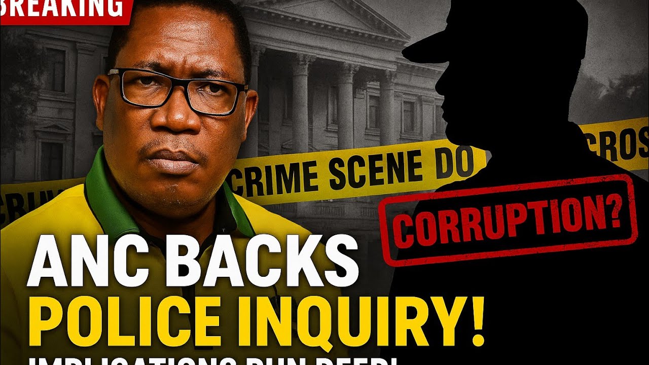 ANC Gauteng backs judicial inquiry into SAPS, vows to distance itself from implicated members