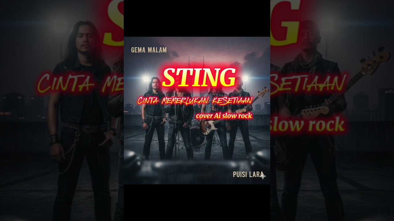 CINTA MEMERLUKAN KESETIAAN - STINGS/ COVER Ai SLOW ROCK ORKESTRA 