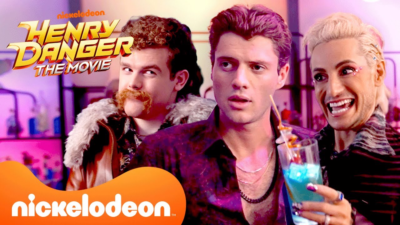 Jasper Has a Mustache in an Alternate Reality?! | The Henry Danger Movie Full Scene | Nickelodeon