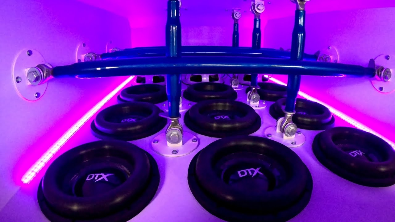 slamology 2024 bass demos : 12 dtx 12 in subs on dd audio amps