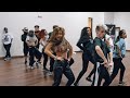 Learning the Choreography for 'Come Together' in the Rexona Dance Studio