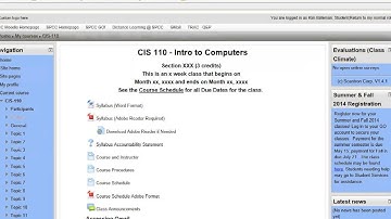 CIS 110 Introduction