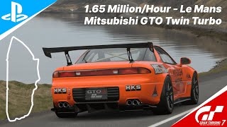 1.65 MILLION Credits\/Hour Fast Money Method - 700PP Le Mans - GTO Twin Turbo | Gran Turismo 7 1.41