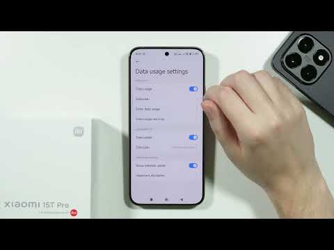 Xiaomi 15T/15T Pro: How to Turn ON/OFF Mobile Data Saver (Monthly Data Limit)