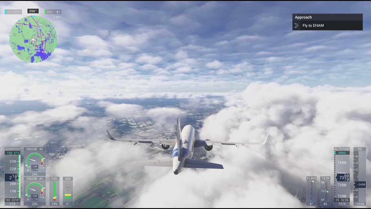 Learning the A320, Great views of Amsterdam, Perfect landing! (Don't worry about it!)