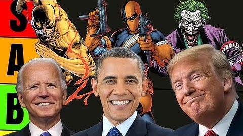 US Presidents Rank DC Villains