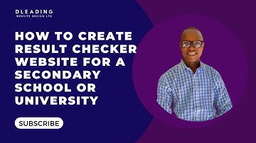 How to Design a Result Checker Website where Students can Check their Result Online for FREE