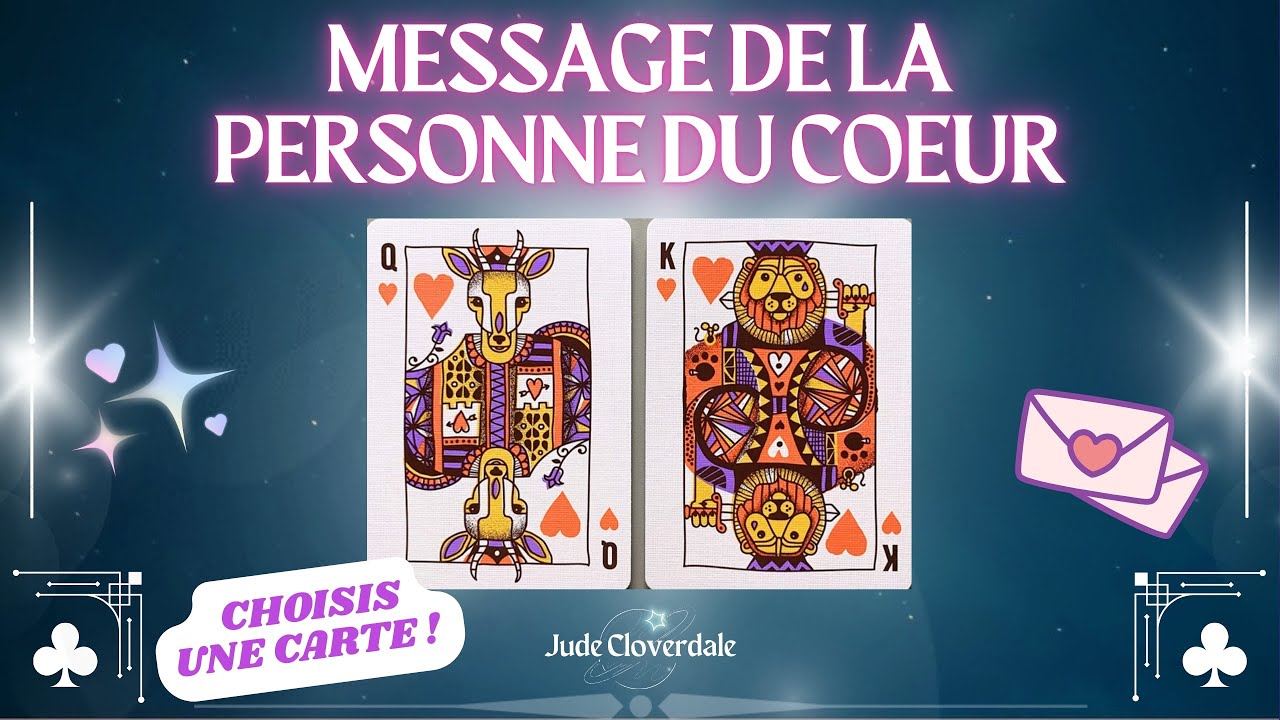 💜 MESSAGE DE LA PERSONNE À LAQUELLE VOUS PENSEZ 💜 2 choix ⏳ intemporel 💫
