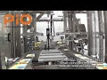 One piece carton packaging machine for Spout Pouch